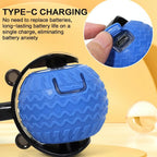 Automatic Rotating Smart LED Interactive Cat Teasing Ball Obstacle Avoidance Playful Pets Toy