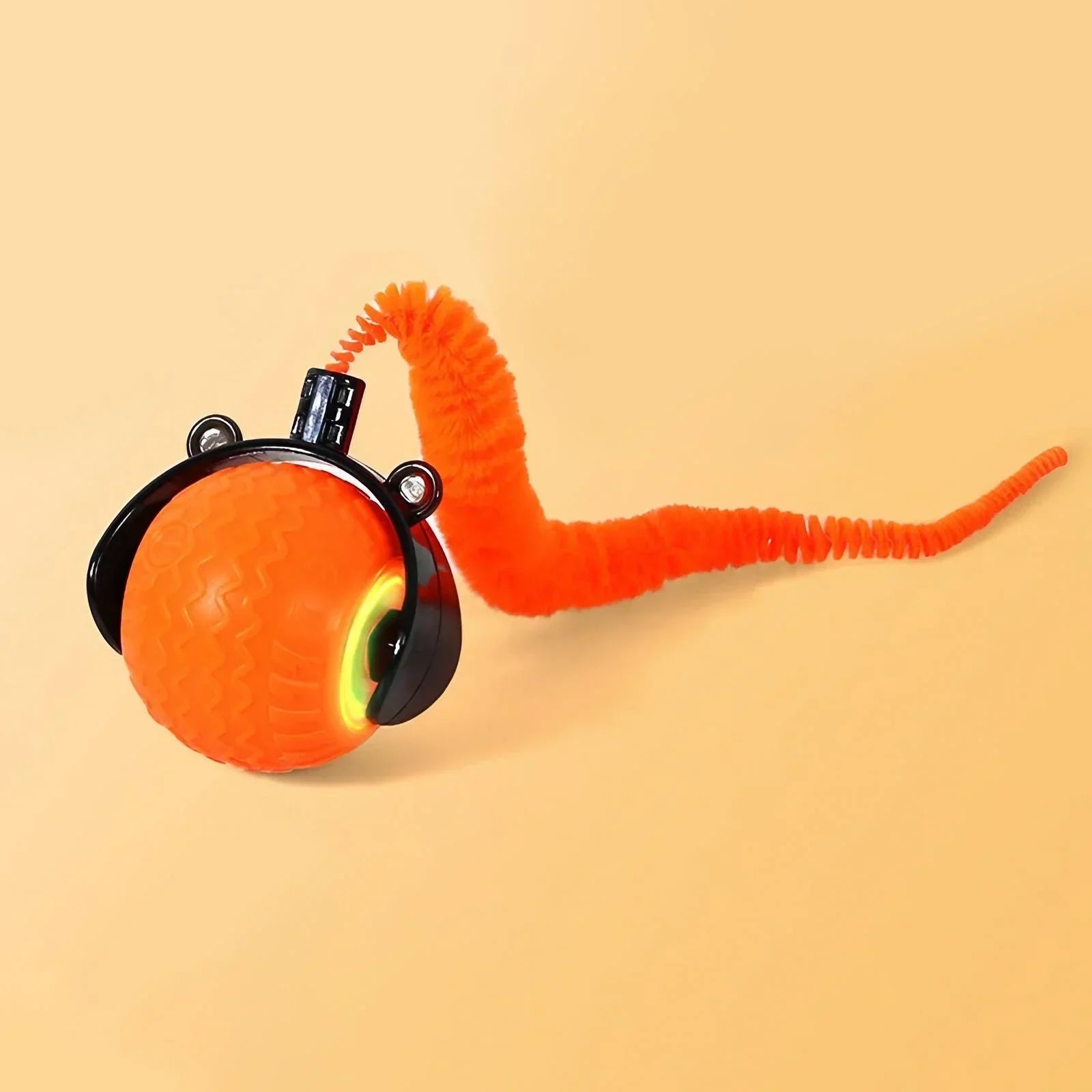 Automatic Rotating Smart LED Interactive Cat Teasing Ball Obstacle Avoidance Playful Pets Toy