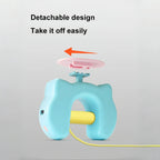 New Type Of Electric Cat Toy with 2 Ropes Smart Hanging Door Auto Swing Feather Toy A Self-entertainment And Cat-teasing Wonder