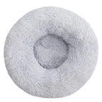 40-90cm 6 Sizes Round Pet Bed for Large Dog Bed Super Soft Cat Bed Plush Dog House for Medium Dog House Winter Warm Sleeping