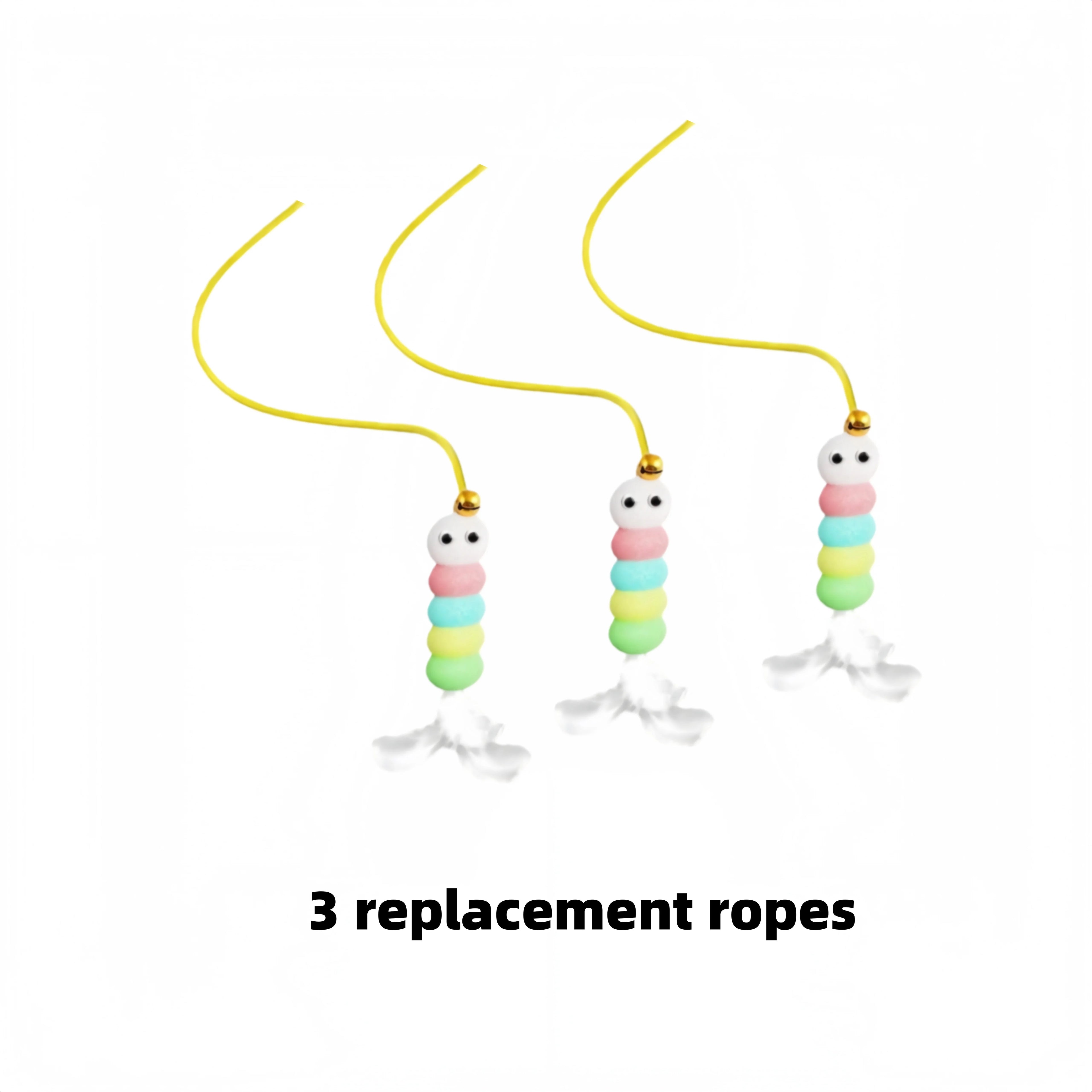 New Type Of Electric Cat Toy with 2 Ropes Smart Hanging Door Auto Swing Feather Toy A Self-entertainment And Cat-teasing Wonder