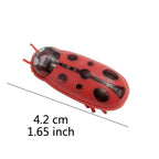 Funny Electric Bugs Catnip Toy Automatic Tunnel Mini Robot Bug Vibration Insect Toys For Cats Battery Operated Cockroach Ladybug