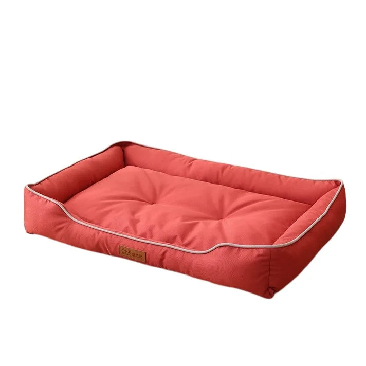 Waterproof Dog Bed Oxford Fabric Square Pet Cat Bed Mat Breathable Crate Pad for All Seasons Wholesale Scratch Resistance Supply
