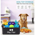 Pet dog toy felt storage box home storage basket dirty clothes storage bag storage basket Pet dog toy felt storage box