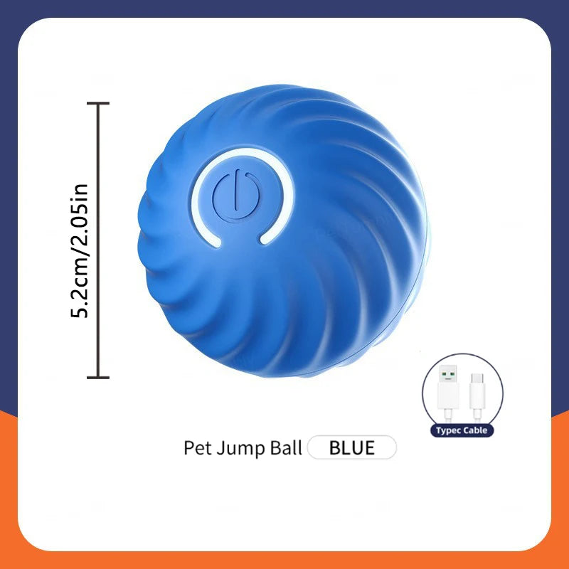 Smart Dog Toys Ball Electronic Interactive Pet Toy Moving Ball USB Automatic Moving Bouncing for Puppy Birthday gift Cat Product
