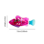 Cat Toy LED Inductive Interactive Swimming Robot Fish Toys Glowing Electric Fishs Stimulate Kitten Hunting Instinct Pet Products