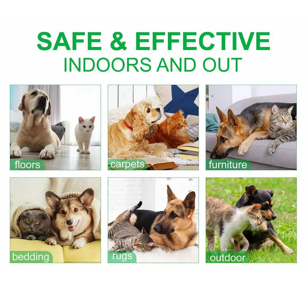 New High-end Pet Flea Killer Drops 60ml Anti Fleas Cats Ticks Lice Mite Removal Relieve Itching Antiseptic Pet Wound & Skin Care