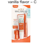 Pet Cleaning Tools Kit Dog Gum Care Products Kit Reduces Plaque & Tartar Buildup for Pet Universal Toothpaste Toothbrush Set