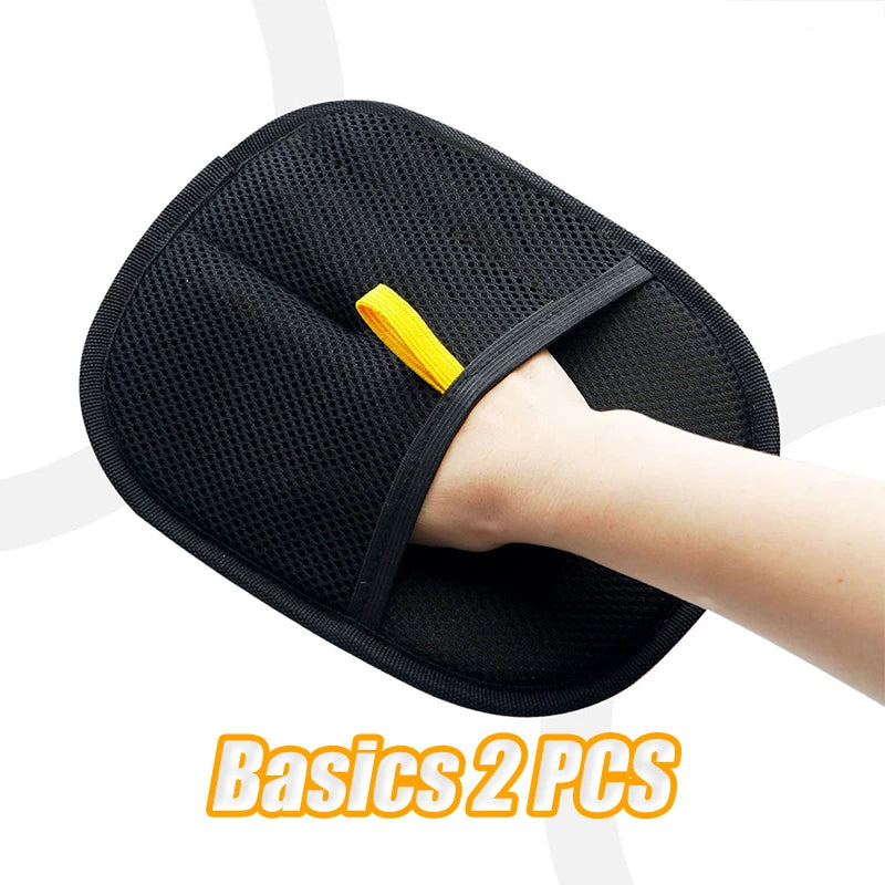 Pet Dog Static Bidirectional Grooming Gloves Reusable Washable Dog Grooming Equipment Multi Functional Pet Product Accessories