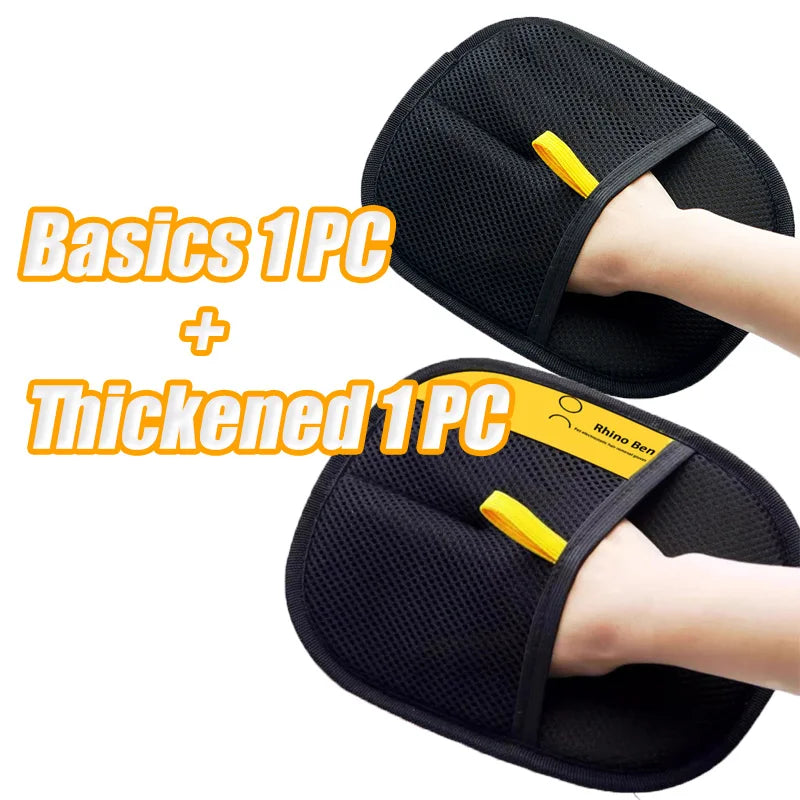 Pet Dog Static Bidirectional Grooming Gloves Reusable Washable Dog Grooming Equipment Multi Functional Pet Product Accessories