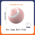Smart Dog Toys Ball Electronic Interactive Pet Toy Moving Ball USB Automatic Moving Bouncing for Puppy Birthday gift Cat Product